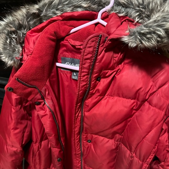 Eddie Bauer Long Ladies Down Parka - Picture 3 of 6